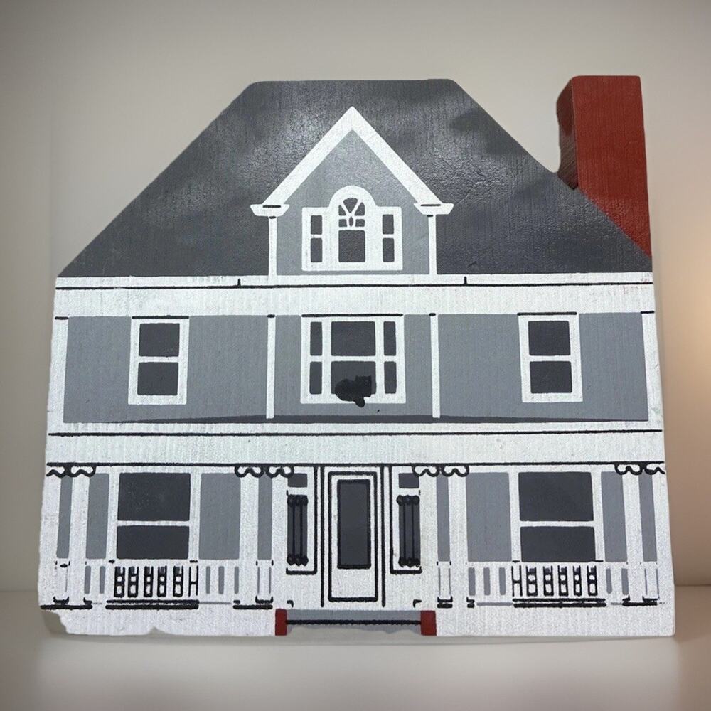 Cats Meow Village Ohlinger House Series VI Gettysburg, PA Wooden Vintage 1989